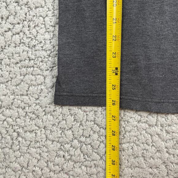 Fox Racing Moto Shirt Mens M Gray Fox Logo Short Sleeve Crew Neck - Picture 7 of 9